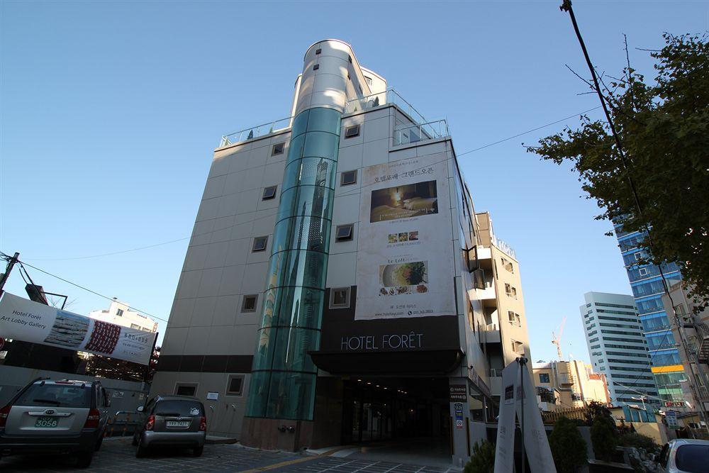 Hotel Foret Premier Haeundae Busan Bagian luar foto